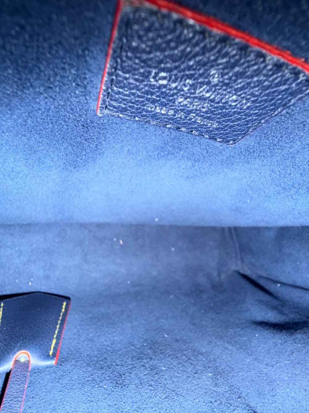 Louis Vuitton EPI Twist - Navy Blue and Red - Picture 7 of 11